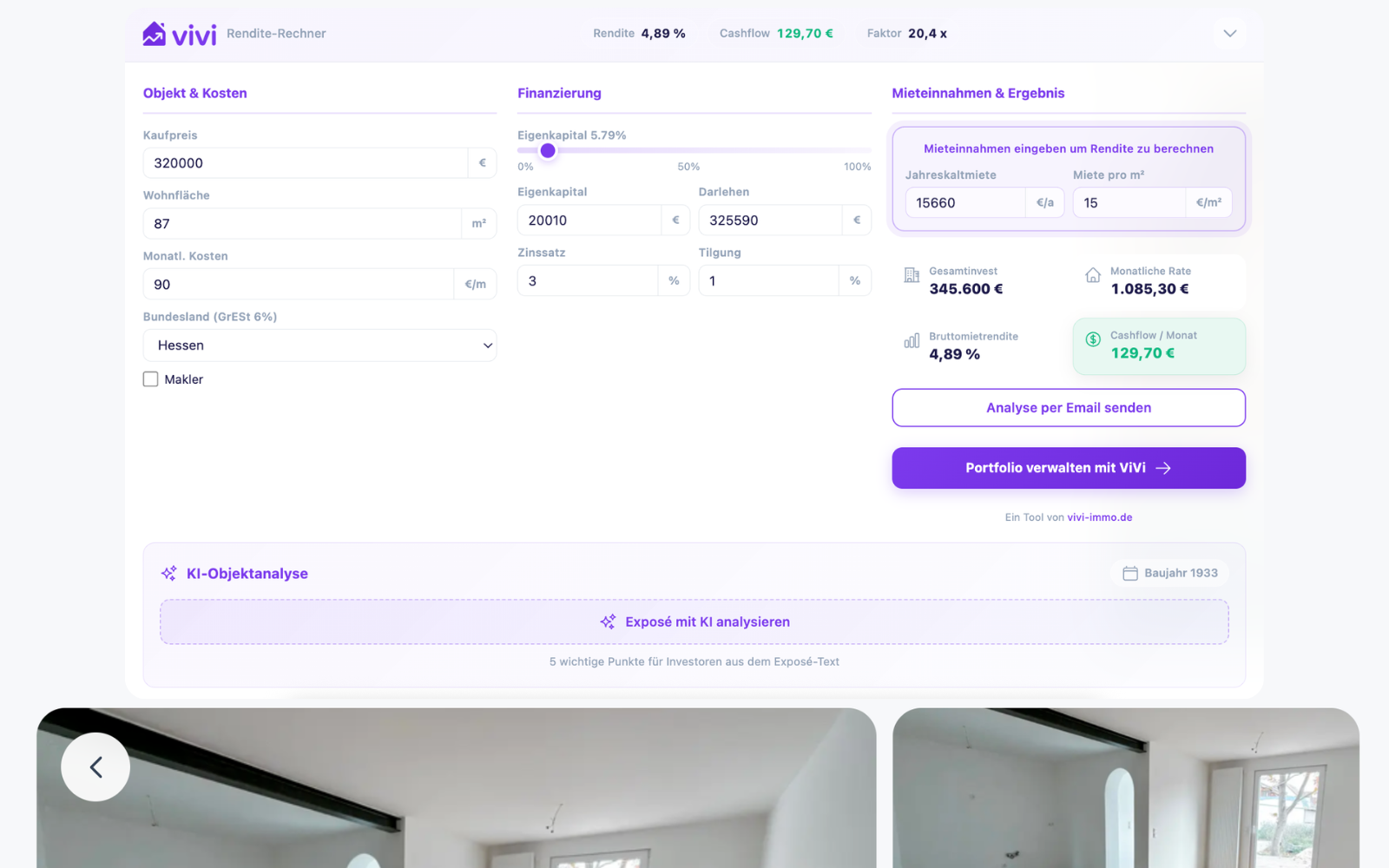 ViVi Extension Analyse
